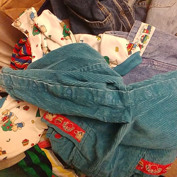 Vintage overalls, 2 shirts 🐻Oshkosh b'gosh - Picture 7 of 8